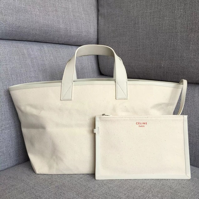 Celine MEDIUM MADE IN TOTE IN TEXTILE 83181