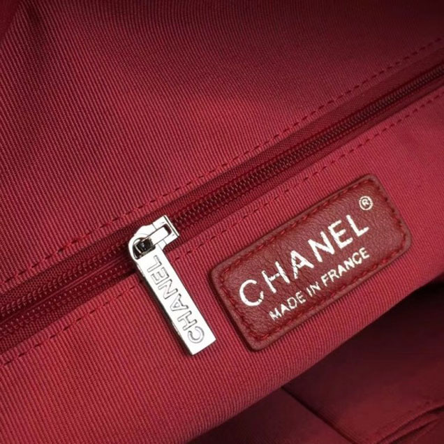 Chanel Chevron Gabrielle Medium Hobo Bag A93824 Black 2018