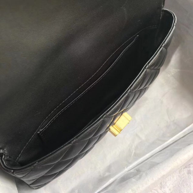 Chanel Lambskin Double Flap Bag A57275 Black 2018