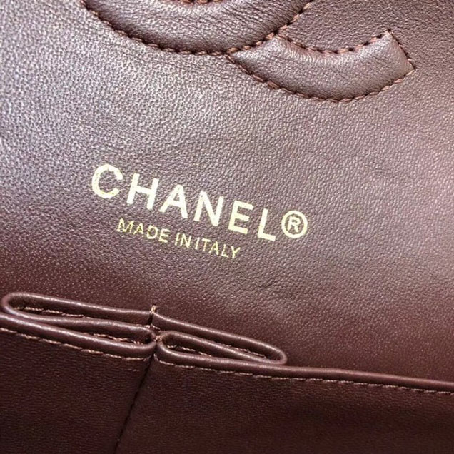 Chanel Small Classic Handbag Sheepskin A01113 black