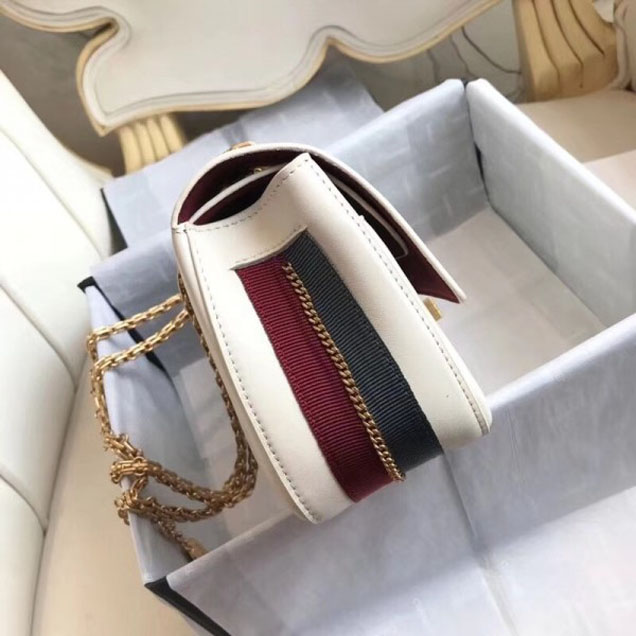 Chanel 2.55 Nude with Medals Reissue Size 225 Bag A37586 White 2018