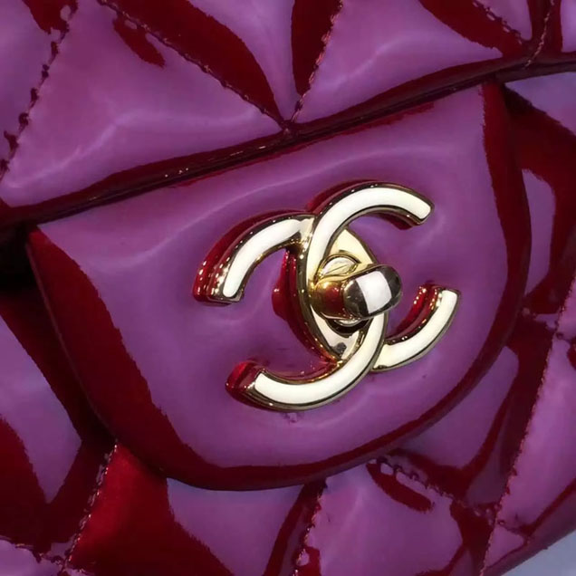 Chanel Classic Flap Bag 30cm Burgundy Lambskin Gold-Tone Metal