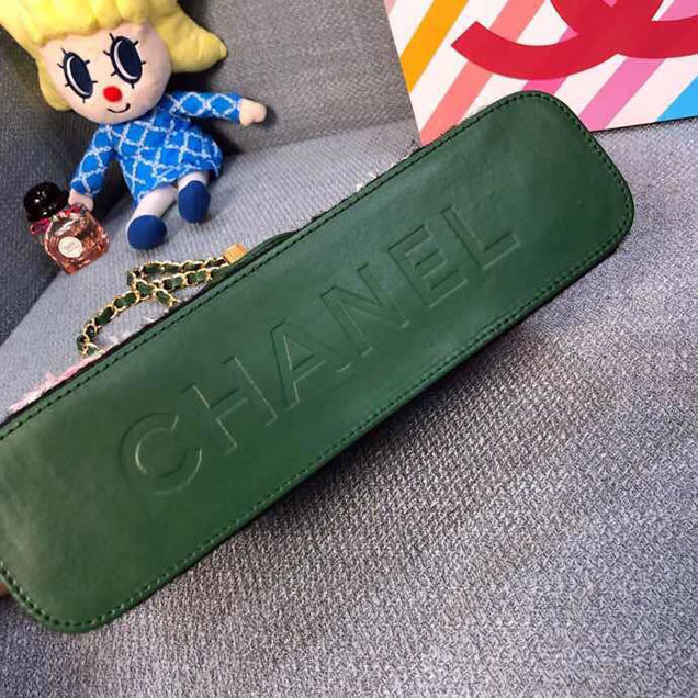 Chanel Tweed and Woven Straw Classic Flap Bag 25cm Gold Hardware Caviar Lambskin Leather Cruise 2019 Collection Green Multi