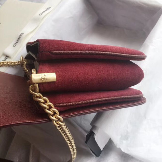 Chanel Flap Bag A57562 Wine