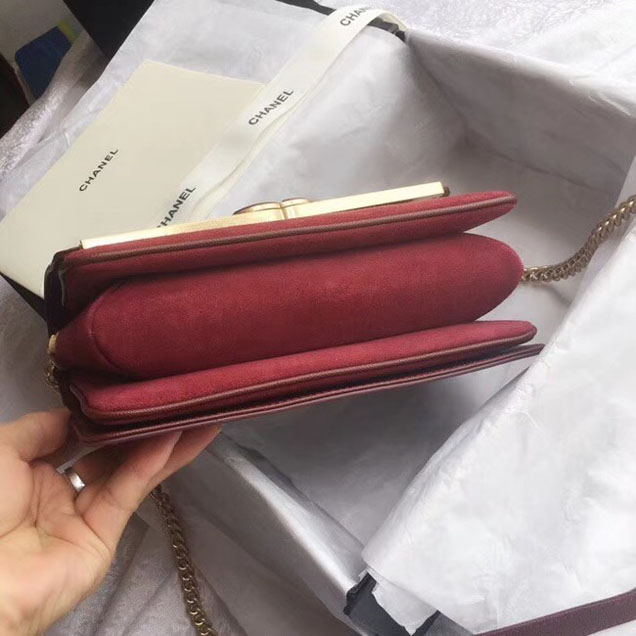 Chanel Flap Bag A57562 Wine