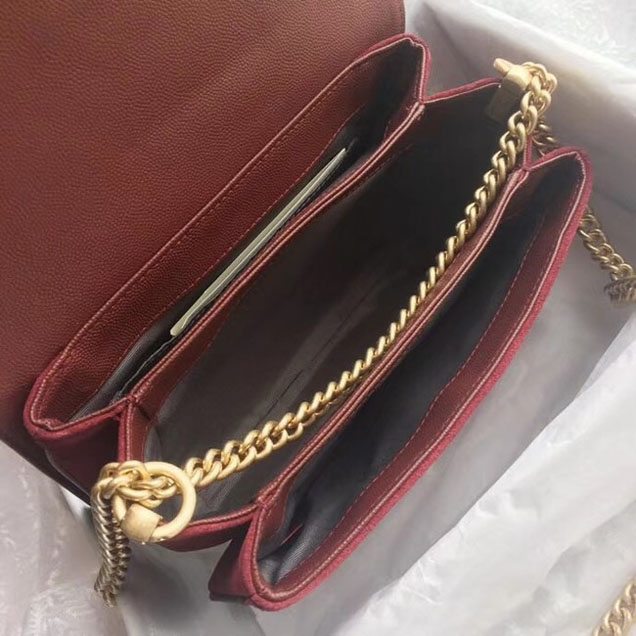 Chanel Flap Bag A57562 Wine