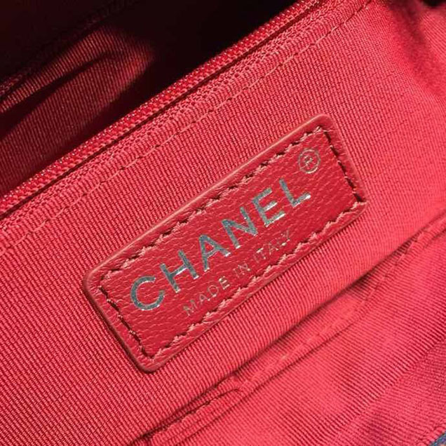 Chanel Gabrielle Chevron Hobo Bag Small 20cm Lambskin Leather Spring Summer Act 2 2018 Collection Navy