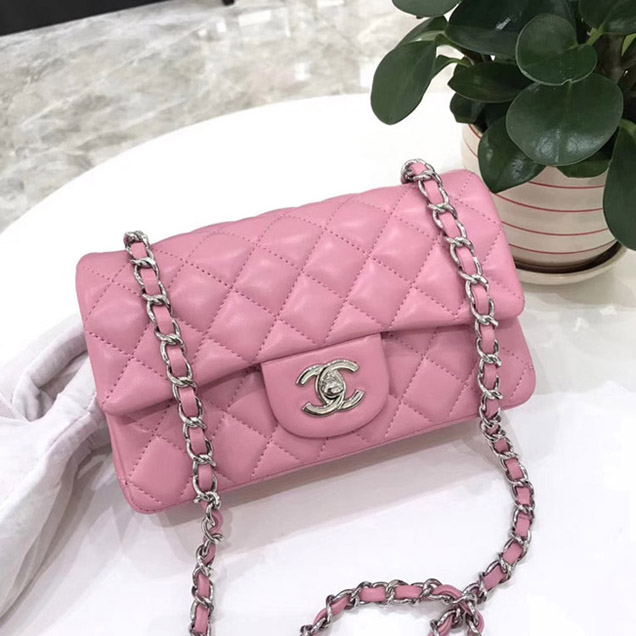 Chanel Small Flap Bag Pink 2018