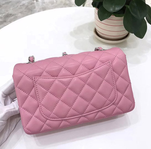 Chanel Small Flap Bag Pink 2018