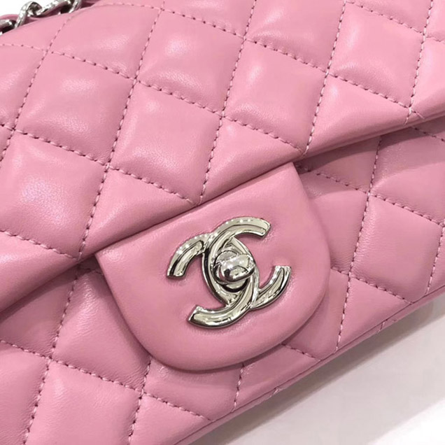 Chanel Small Flap Bag Pink 2018
