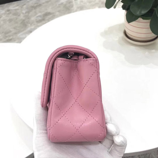 Chanel Small Flap Bag Pink 2018