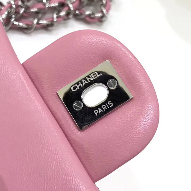 Chanel Small Flap Bag Pink 2018