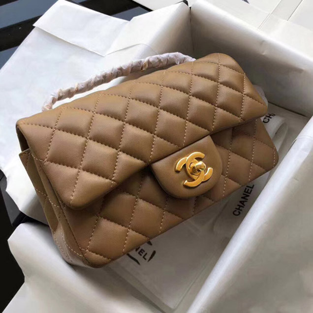 Chanel Small Flap Bag Caramel 2018