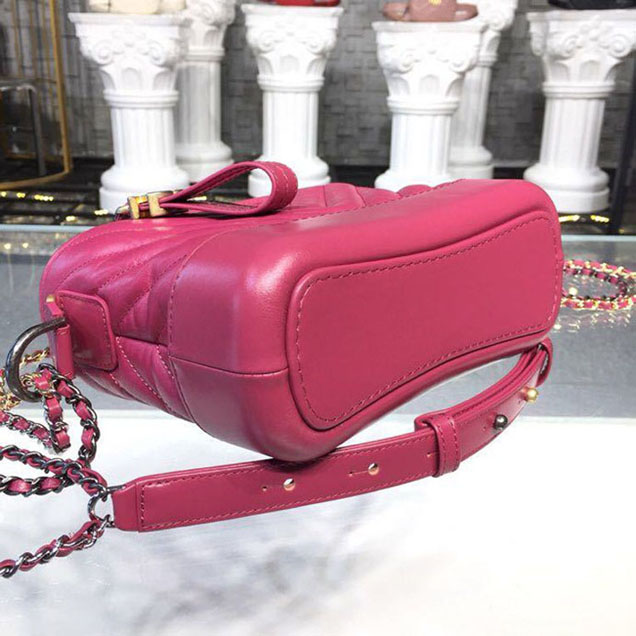 Chanel Gabrielle Chevron Hobo Bag Small 20cm Aged Calfskin Leather Spring ummer Act 1 2018 Collection Pink