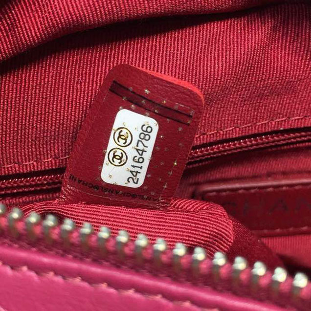 Chanel Gabrielle Chevron Hobo Bag Small 20cm Aged Calfskin Leather Spring Summer Act 2 2018 Collection Red Pink