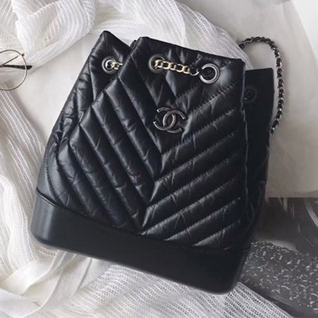 CHANEL Original Gabrielle Small Backpack A94485 black