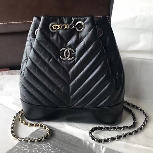 CHANEL Original Gabrielle Small Backpack A94485 black