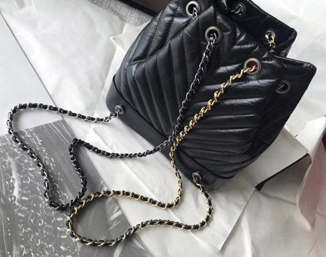 CHANEL Original Gabrielle Small Backpack A94485 black