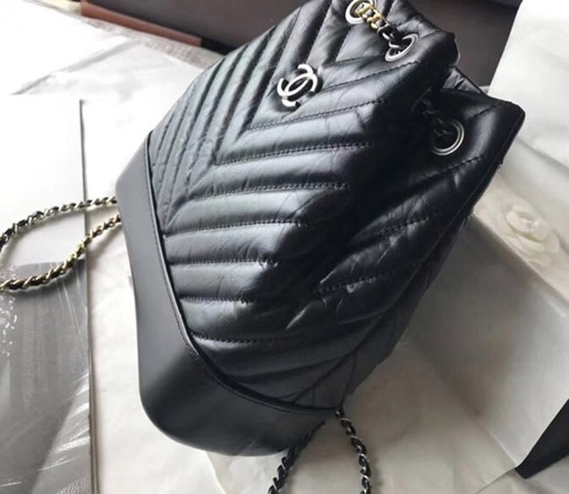 CHANEL Original Gabrielle Small Backpack A94485 black