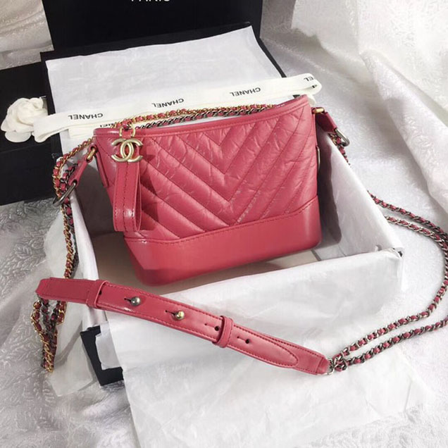 CHANEL GABRIELLE Original Small Hobo Bag A91810 Pink