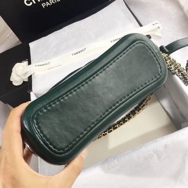 CHANEL GABRIELLE Small Hobo Bag A91810 green