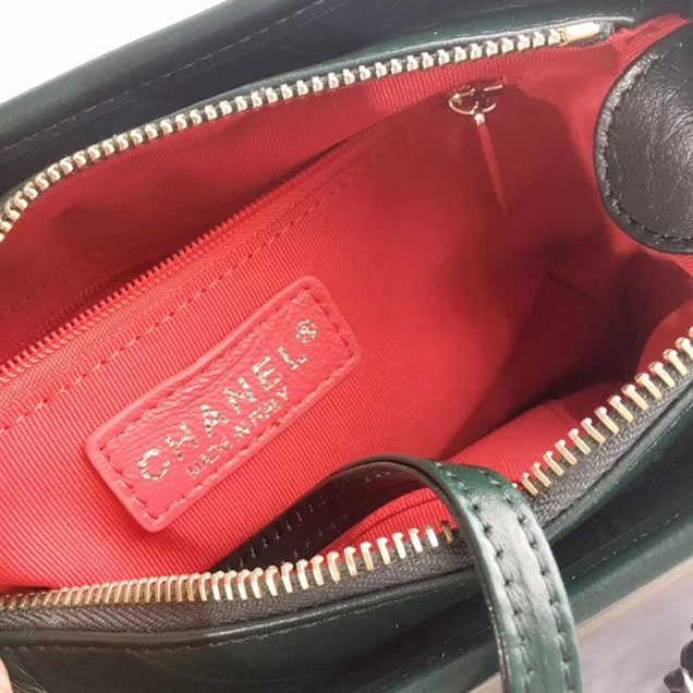 CHANEL GABRIELLE Small Hobo Bag A91810 green