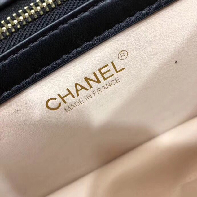Chanel Flap Bag Calfskin Original Leather A57599 Black