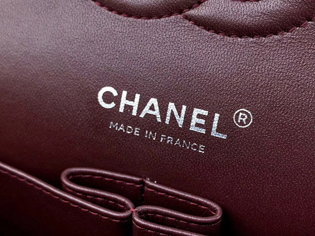 Chanel Chevron Classic Flap Bag Black Lambskin Black-Tone Metal