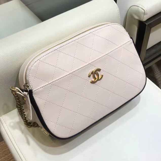 Chanel Camera Case A57575 Creamy