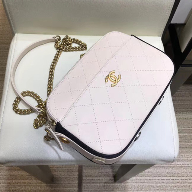 Chanel Camera Case A57575 Creamy