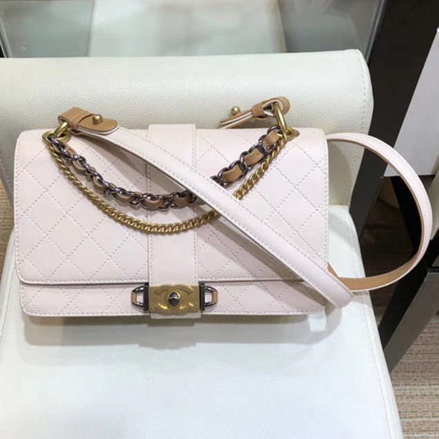 Chanel Flap Bag A57578 Cream