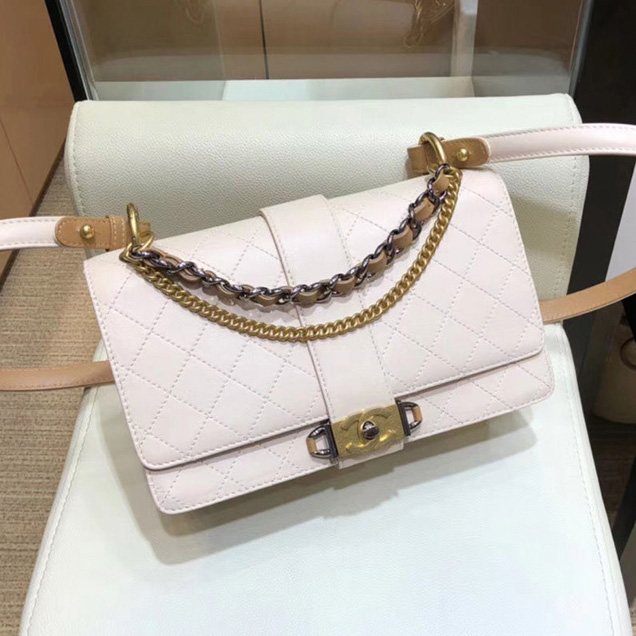 Chanel Flap Bag A57578 Cream