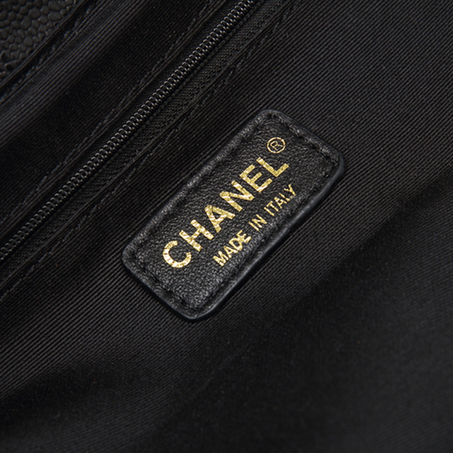 Chanel Grained Calfskin Business Affinity Backpack Bag A93748 Black