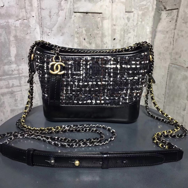 Chanel Small Gabrielle Hobo Bag A91810 Black