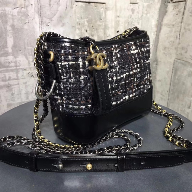 Chanel Small Gabrielle Hobo Bag A91810 Black