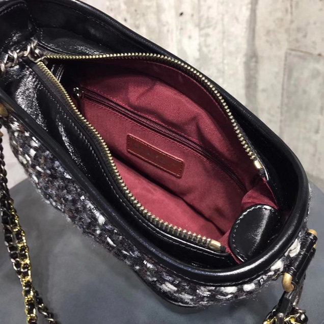 Chanel Small Gabrielle Hobo Bag A91810 Black