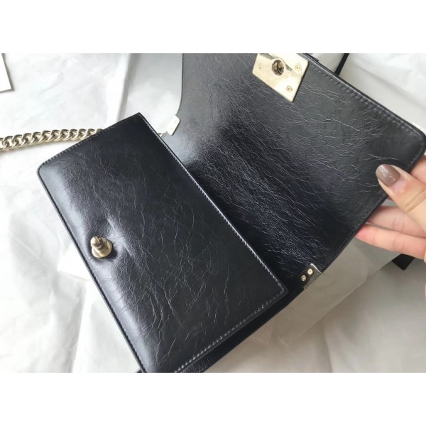 Chanel Studs & Chain Calfskin Small Boy Chanel Bag 2018 Collection