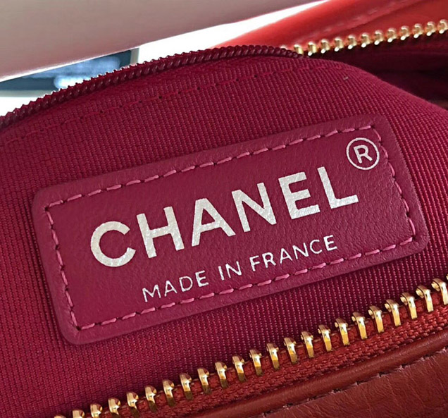 Chanel Gabrielle Small Hobo Bag A91810 Rust Calfskin