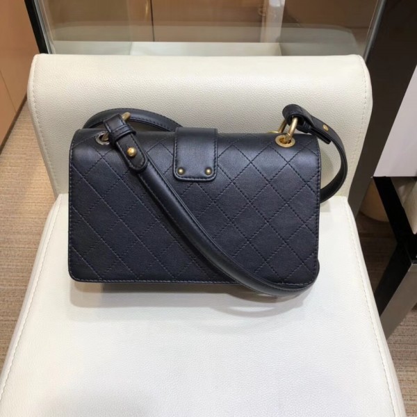 Chanel Calfskin Small Flap Bag A57577 Black 2018