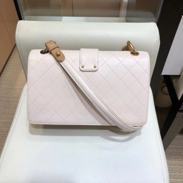 Chanel Calfskin Medium Flap Bag A57578 Beige 2018