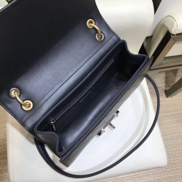 Chanel Calfskin Medium Flap Bag A57578 Black 2018