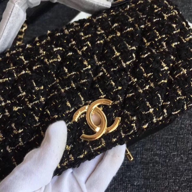 Chanel Flap Shoulder Bag Original Leather A55814 black 