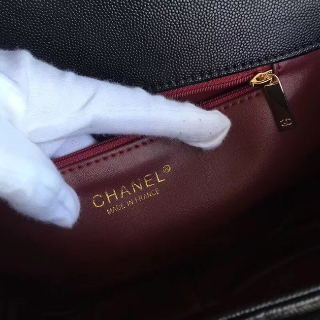 Chanel Flap Shoulder Bag Original Leather A55814 black 
