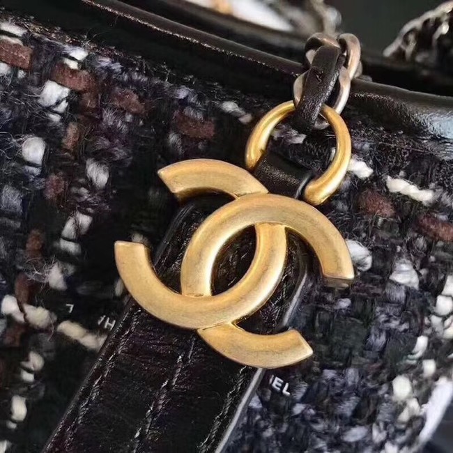 CHANEL GABRIELLE Hobo Bag A93824 black 