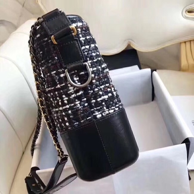 CHANEL GABRIELLE Hobo Bag A93824 black 