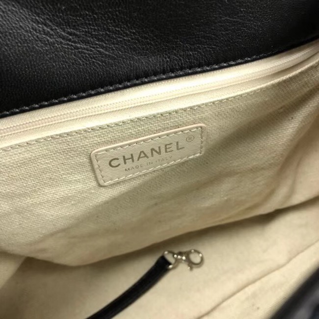 CHANEL Small Backpack 33659 Blue&black 