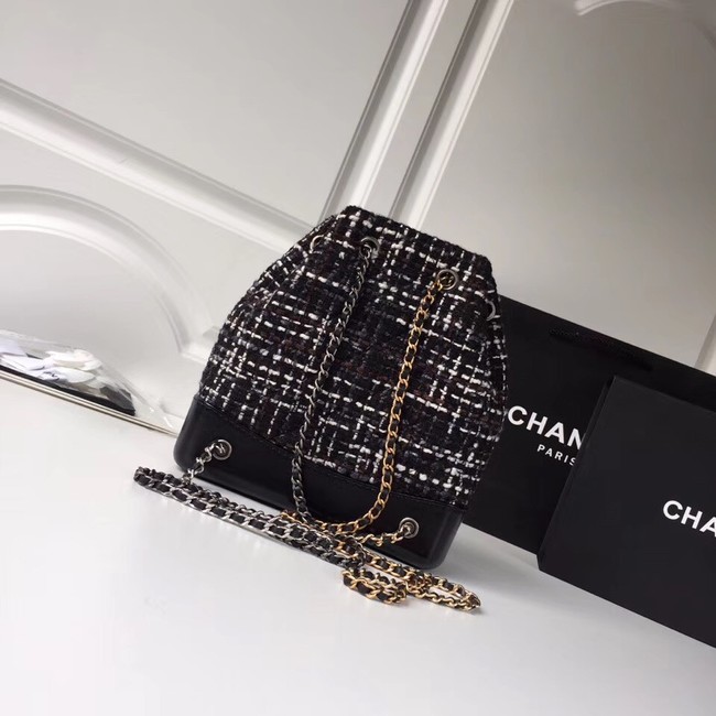 CHANEL GABRIELLE Small Backpack A94485 black 