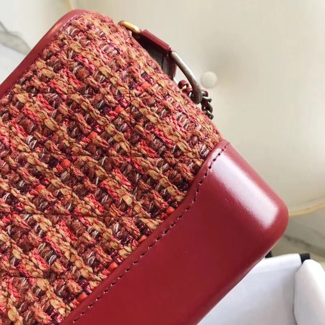 CHANEL GABRIELLE Small Hobo Bag A91810 red 