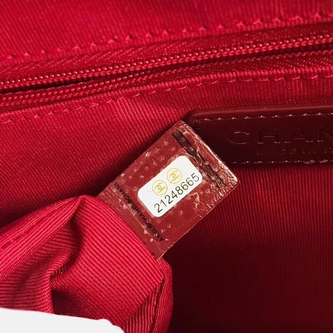 CHANEL GABRIELLE Small Hobo Bag A91810 red 