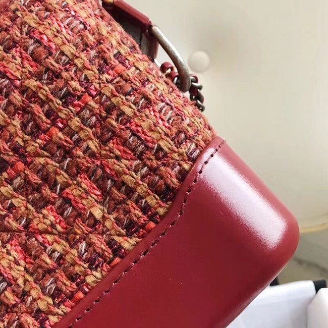 CHANEL GABRIELLE Hobo Bag Bag A93824 red 